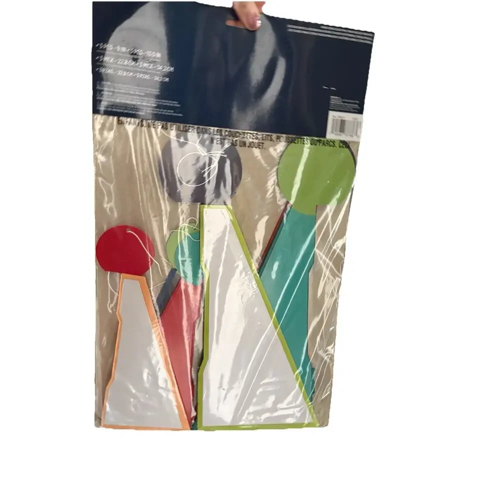 Set of 6 Hanging Honeycomb Paper Decorations 9” & 13.5” Colorful Party Decor